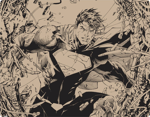 DC Comics Superman Unchained #1 Original Cover Pencils Galaxy Book 12in Skin